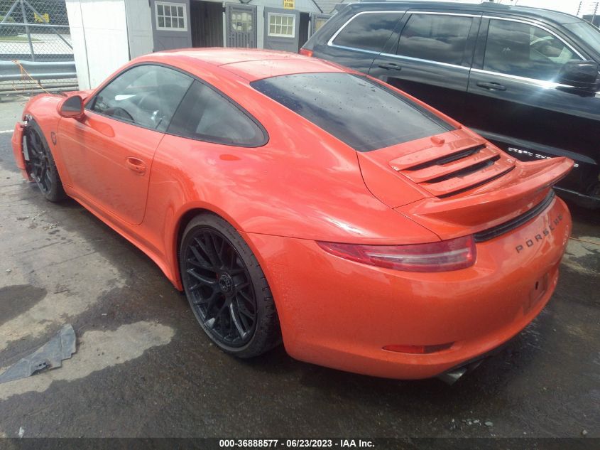 2016 PORSCHE 911 CARRERA - WP0AB2A94GS122396