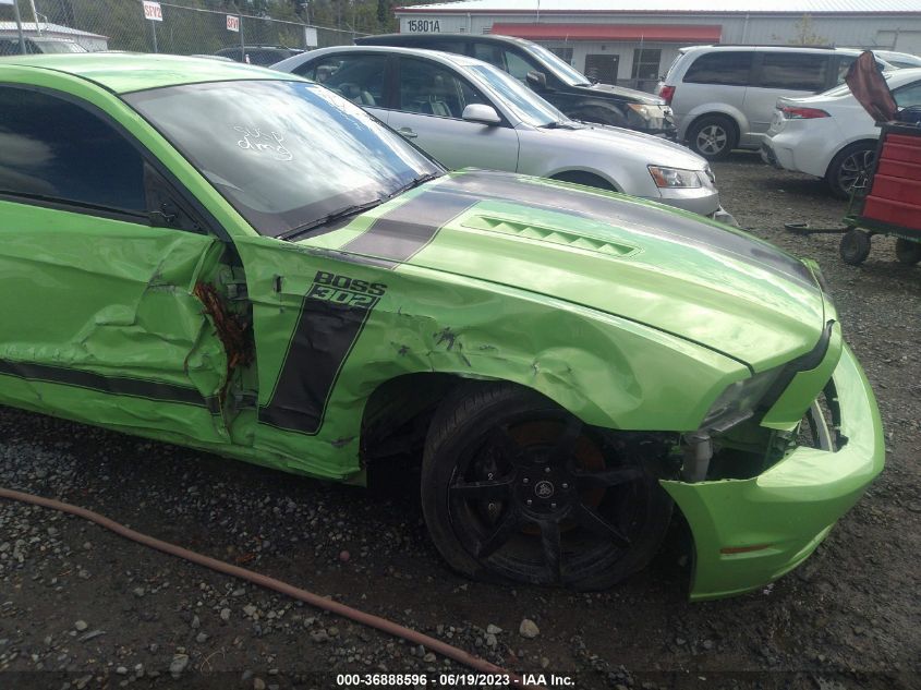 2013 FORD MUSTANG BOSS 302 - 1ZVBP8CU1D5207990