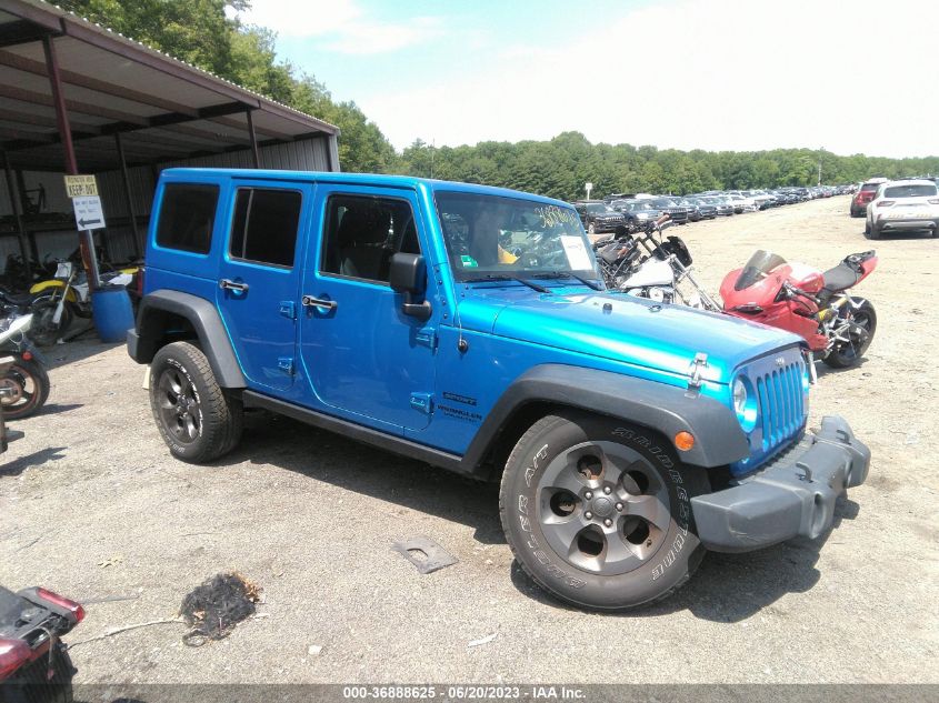 2016 JEEP WRANGLER UNLIMITED SPORT - 1C4BJWDG5GL306667