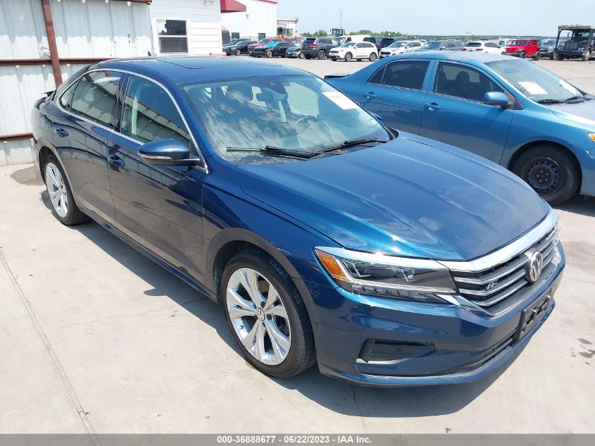 2020 VOLKSWAGEN PASSAT 2.0T SEL - 1VWCA7A37LC006888