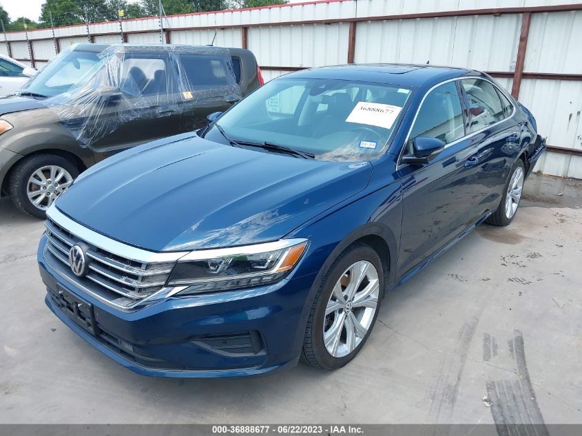 2020 VOLKSWAGEN PASSAT 2.0T SEL - 1VWCA7A37LC006888