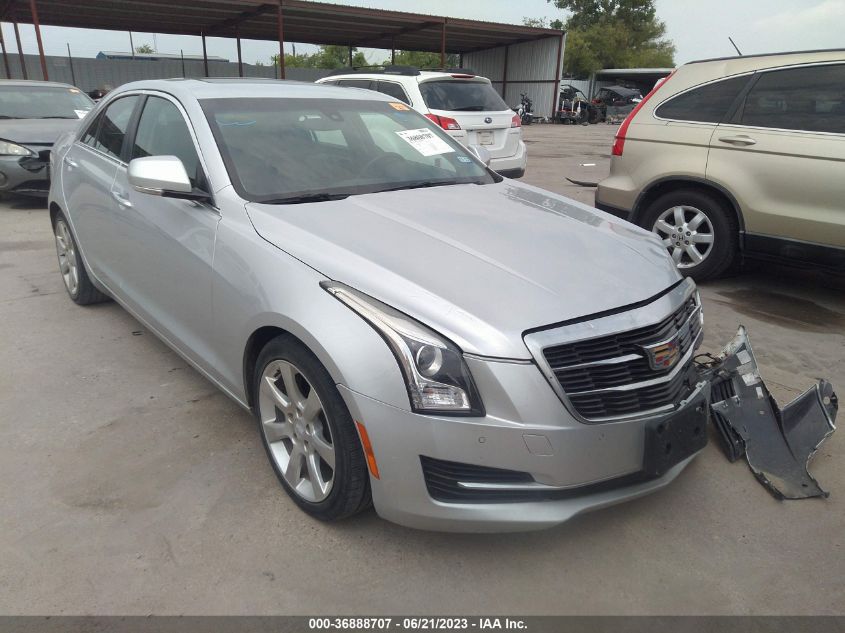 2015 CADILLAC ATS SEDAN LUXURY RWD - 1G6AB5R36F0128277