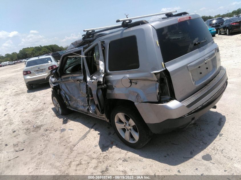 2017 JEEP PATRIOT LATITUDE - 1C4NJPFA2HD169128