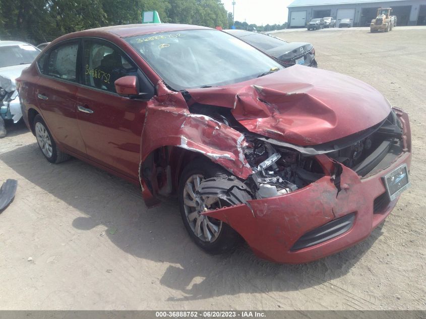 2014 NISSAN SENTRA S/SV/SR/SL - 3N1AB7AP5EY271073