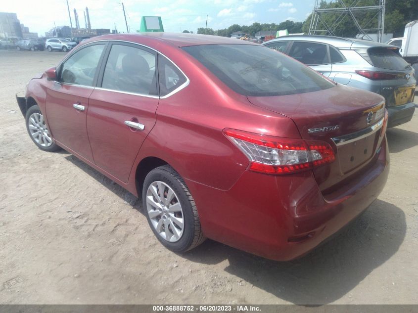 2014 NISSAN SENTRA S/SV/SR/SL - 3N1AB7AP5EY271073