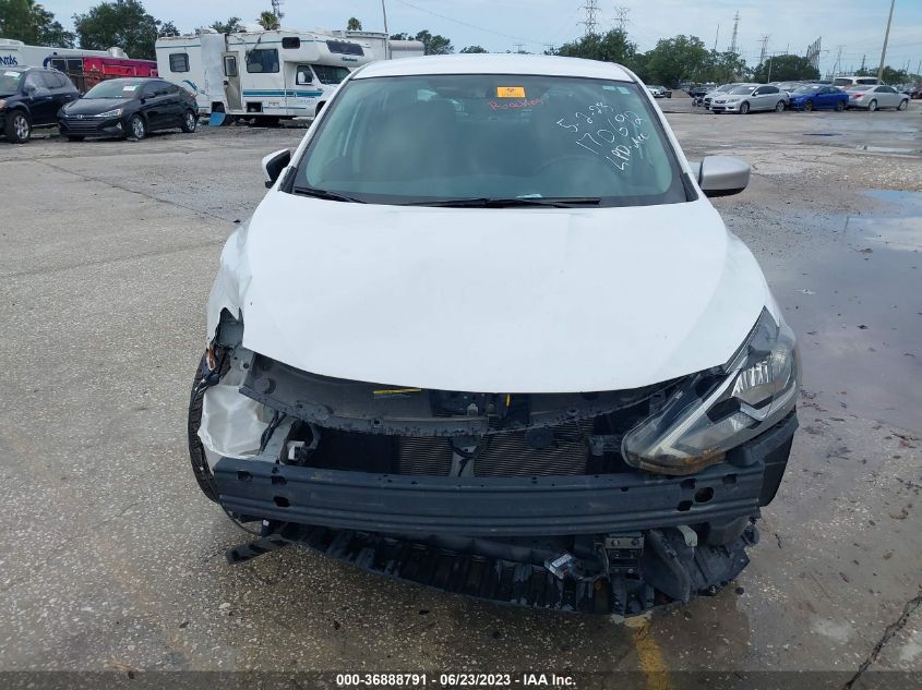 2019 NISSAN SENTRA SV - 3N1AB7AP9KY218985