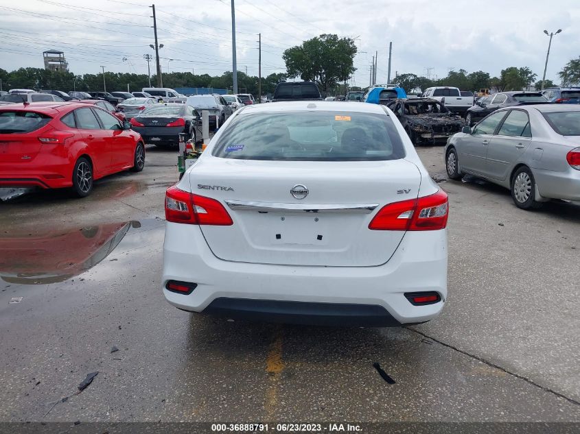 2019 NISSAN SENTRA SV - 3N1AB7AP9KY218985