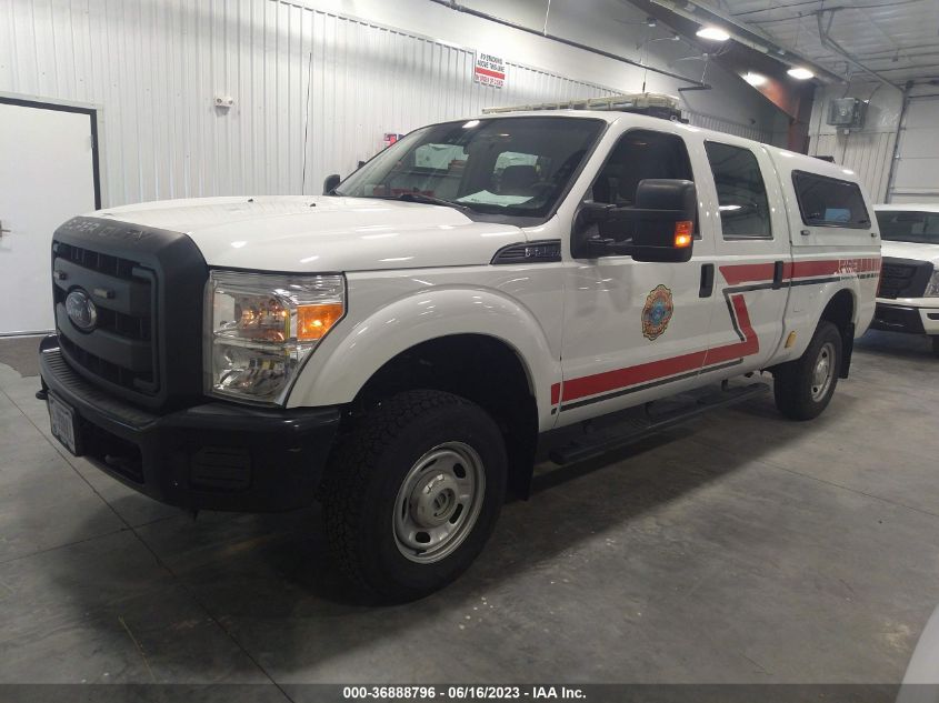 2015 FORD SUPER DUTY F-250 SRW LARIAT/PLATINUM - 1FT7W2B6XFEA15336