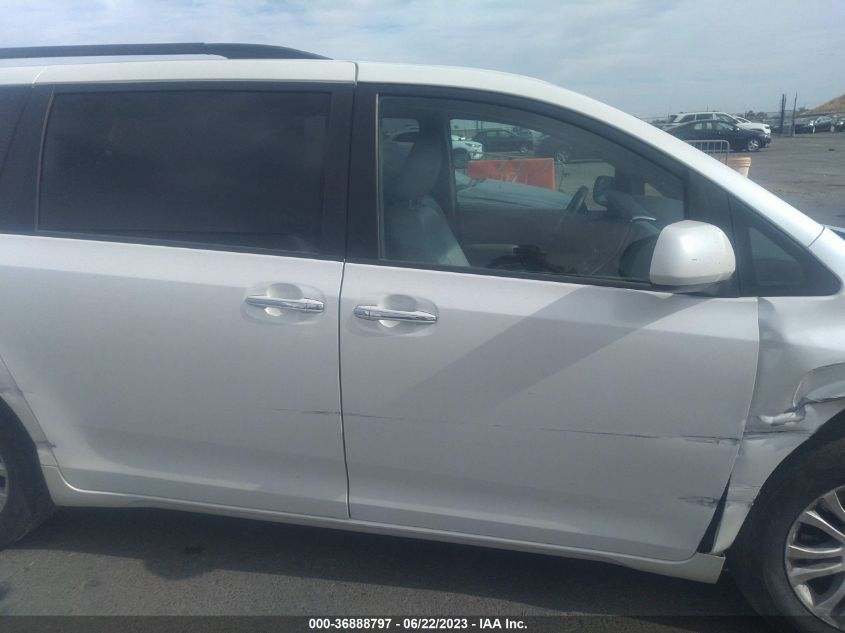 2015 TOYOTA SIENNA XLE/XLE AAS/LTD - 5TDYK3DC5FS555423