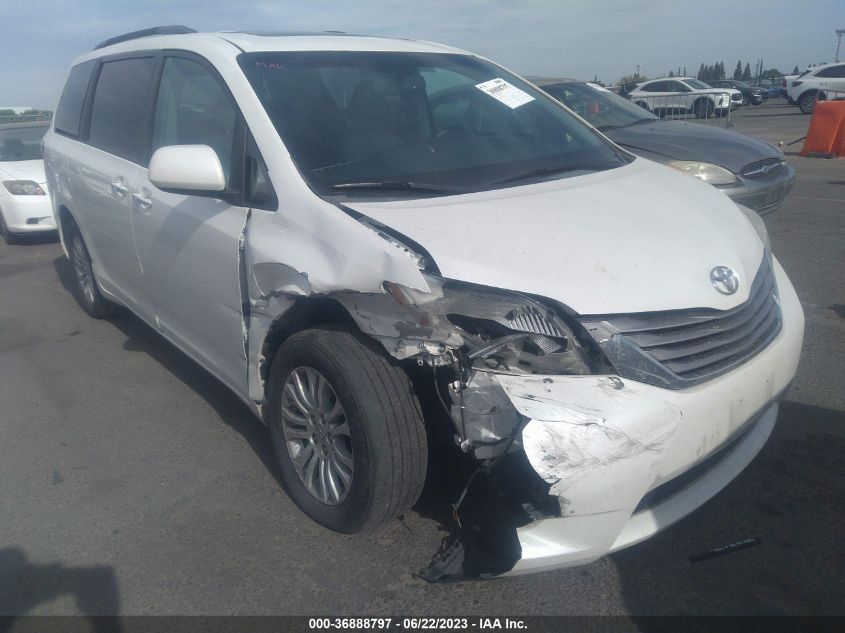 2015 TOYOTA SIENNA XLE/XLE AAS/LTD - 5TDYK3DC5FS555423