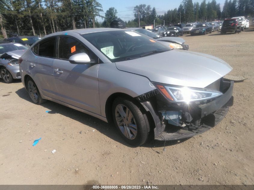 2019 HYUNDAI ELANTRA SEL - KMHD84LF0KU737661