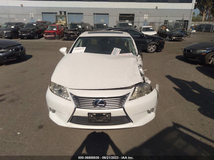 2013 LEXUS ES 300H HYBRID JTHBW1GG1D2017379