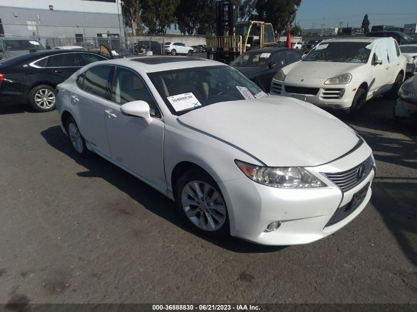 2013 LEXUS ES 300H HYBRID - JTHBW1GG1D2017379