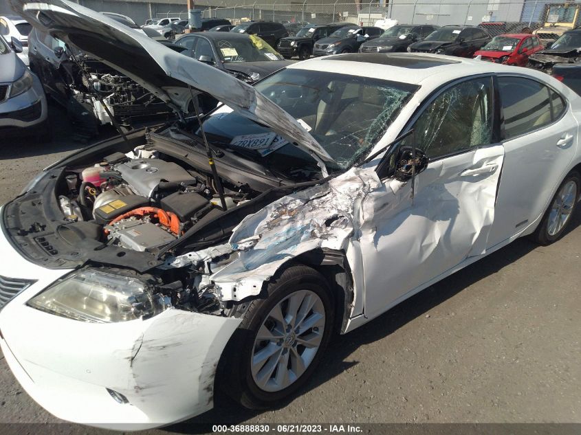 2013 LEXUS ES 300H HYBRID JTHBW1GG1D2017379