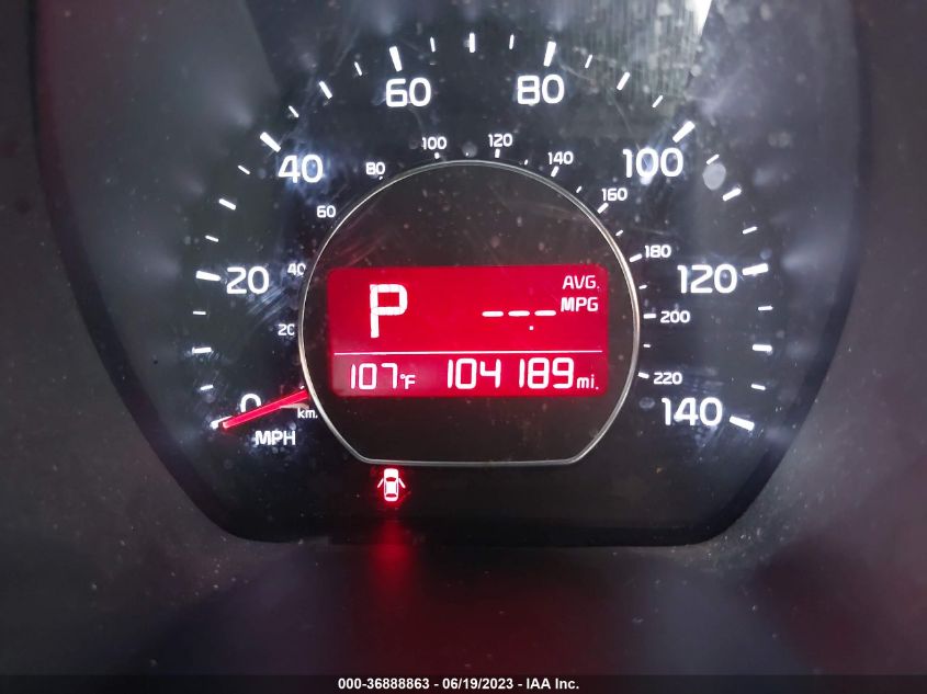 2017 KIA SOUL BASE - KNDJN2A24H7481133