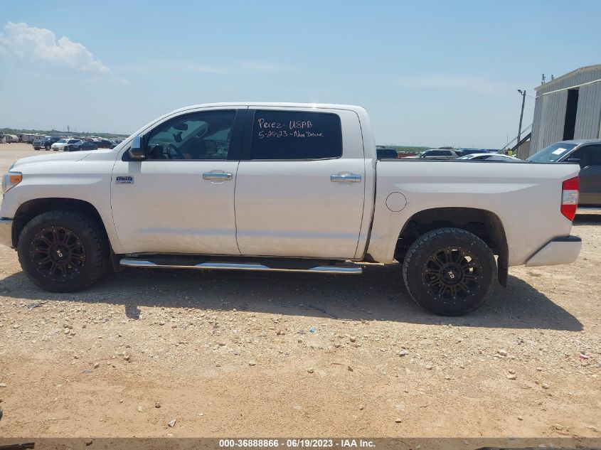 2014 TOYOTA TUNDRA 4WD TRUCK PLATINUM/1794 - 5TFAW5F10EX389057