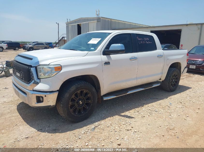 2014 TOYOTA TUNDRA 4WD TRUCK PLATINUM/1794 - 5TFAW5F10EX389057