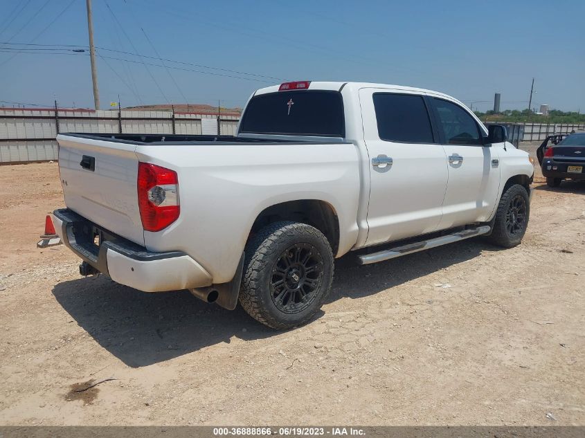 2014 TOYOTA TUNDRA 4WD TRUCK PLATINUM/1794 - 5TFAW5F10EX389057
