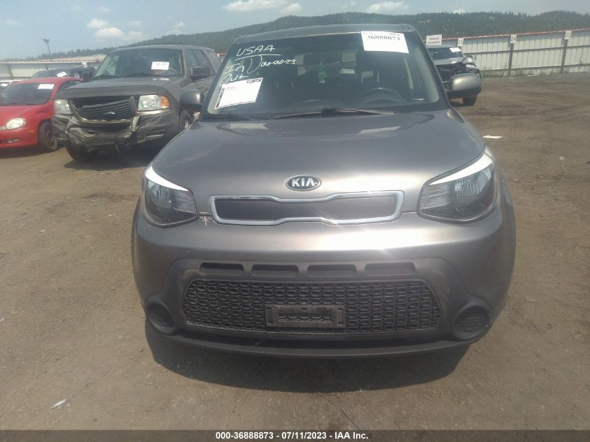 2014 KIA SOUL BASE - KNDJN2A22E7036126