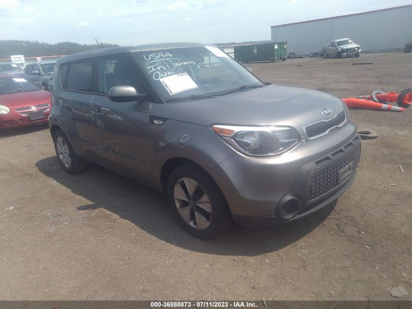 2014 KIA SOUL BASE - KNDJN2A22E7036126