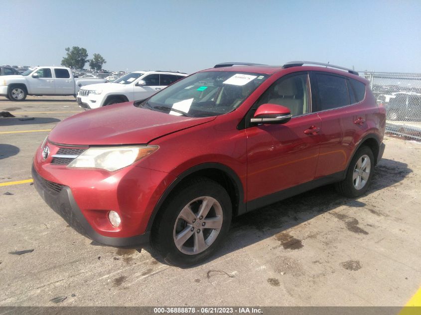 2014 TOYOTA RAV4 XLE - JTMRFREV4ED056800