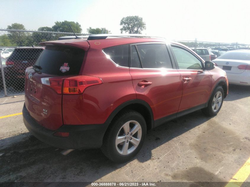 2014 TOYOTA RAV4 XLE - JTMRFREV4ED056800