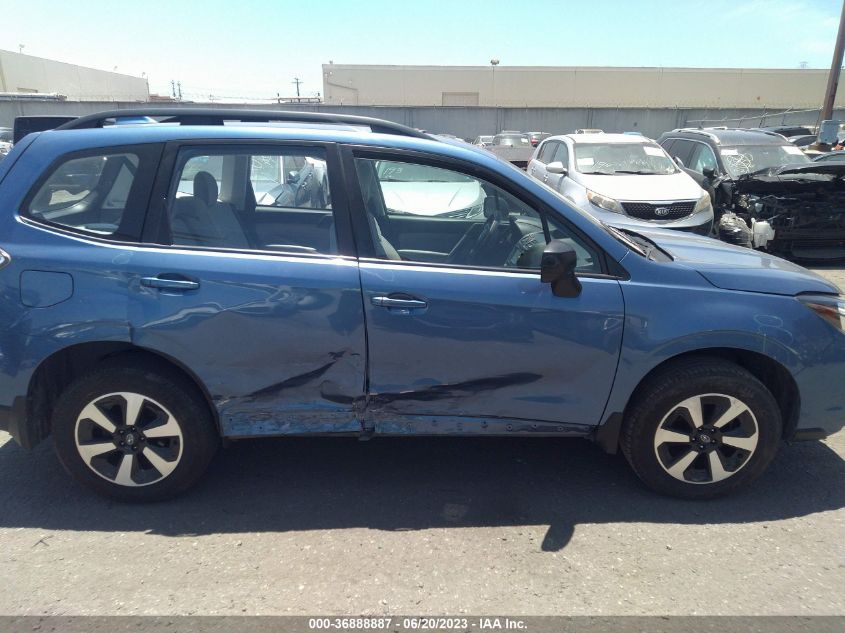 2018 SUBARU FORESTER - JF2SJABCXJH585306