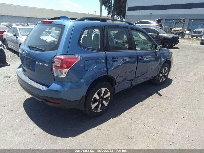 2018 SUBARU FORESTER - JF2SJABCXJH585306