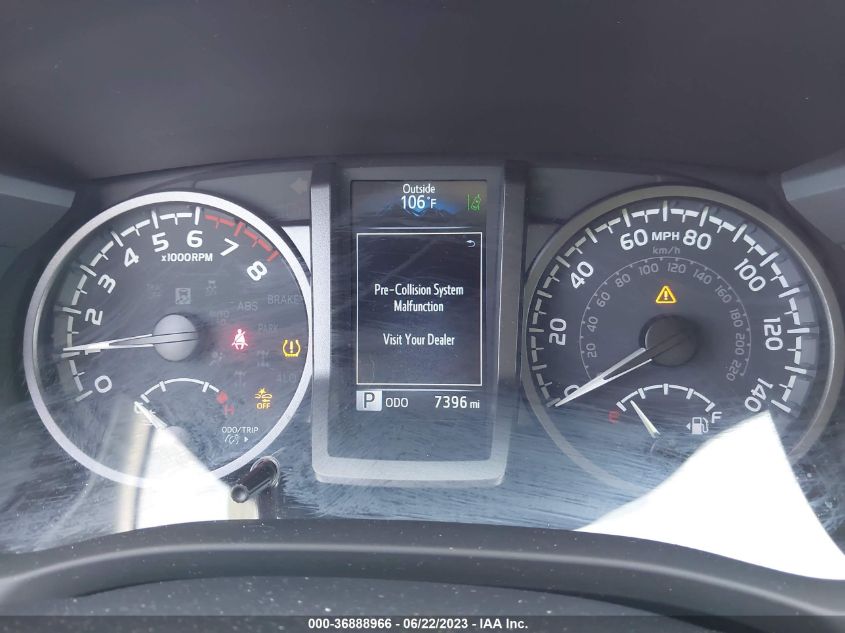 2022 TOYOTA TACOMA 4WD SR/SR5/TRD SPORT - 3TMCZ5AN5NM502646