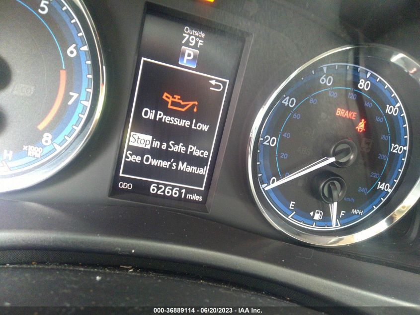 2019 TOYOTA COROLLA L/LE/SE/XLE/XSE - 5YFBURHE1KP918365