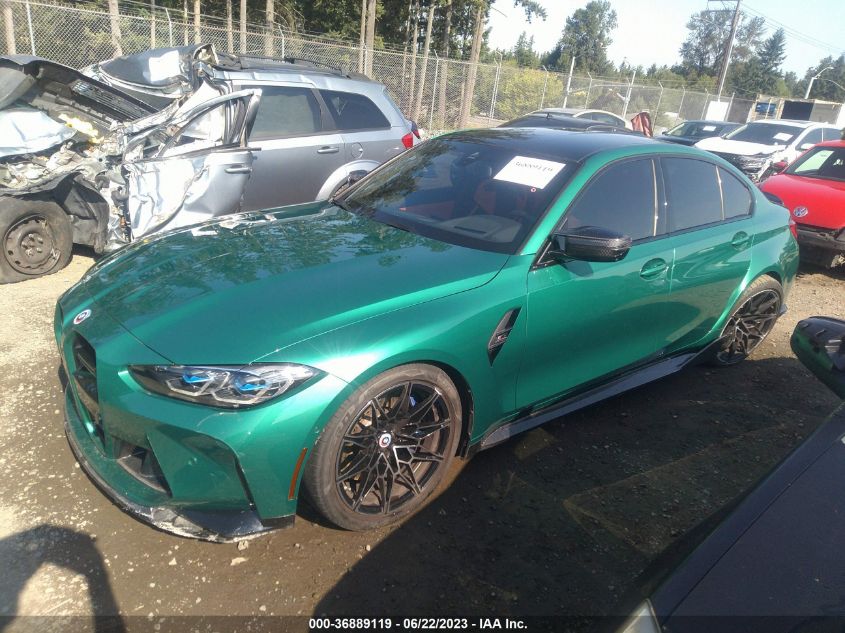 2022 BMW M3 COMPETITION XDRIVE - WBS43AY07NFM64046