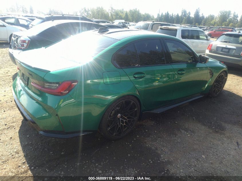 2022 BMW M3 COMPETITION XDRIVE - WBS43AY07NFM64046