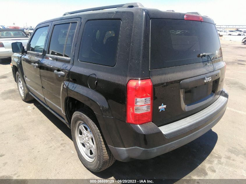 2017 JEEP PATRIOT SPORT - 1C4NJPBA3HD119568
