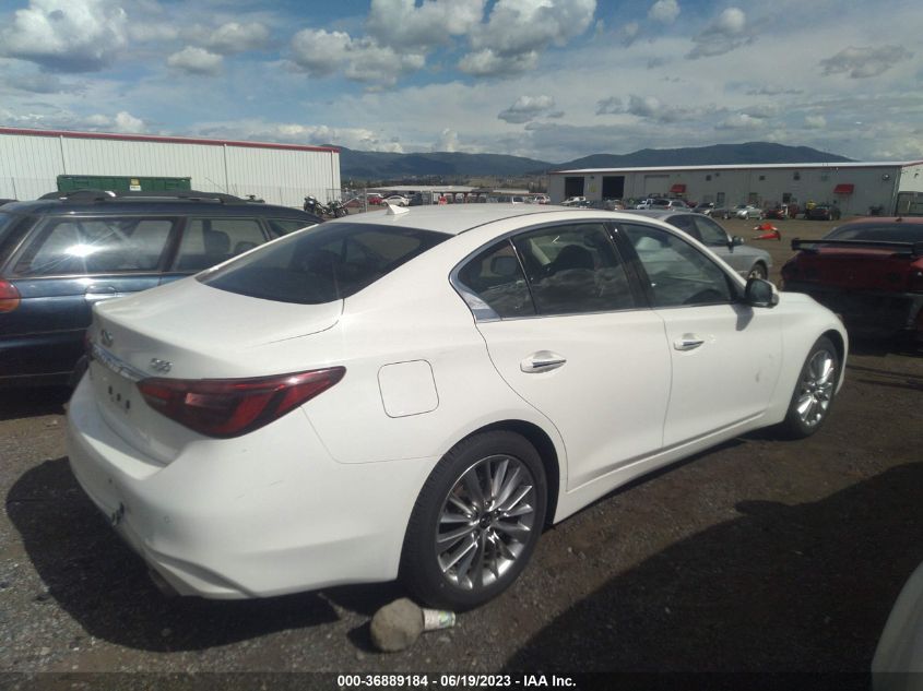 2021 INFINITI Q50 3.0T LUXE - JN1EV7BR8MM756009