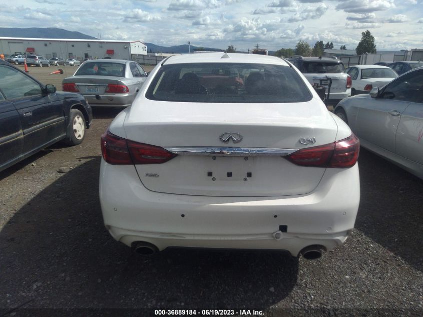 2021 INFINITI Q50 3.0T LUXE - JN1EV7BR8MM756009