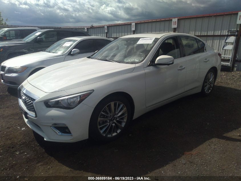 2021 INFINITI Q50 3.0T LUXE - JN1EV7BR8MM756009