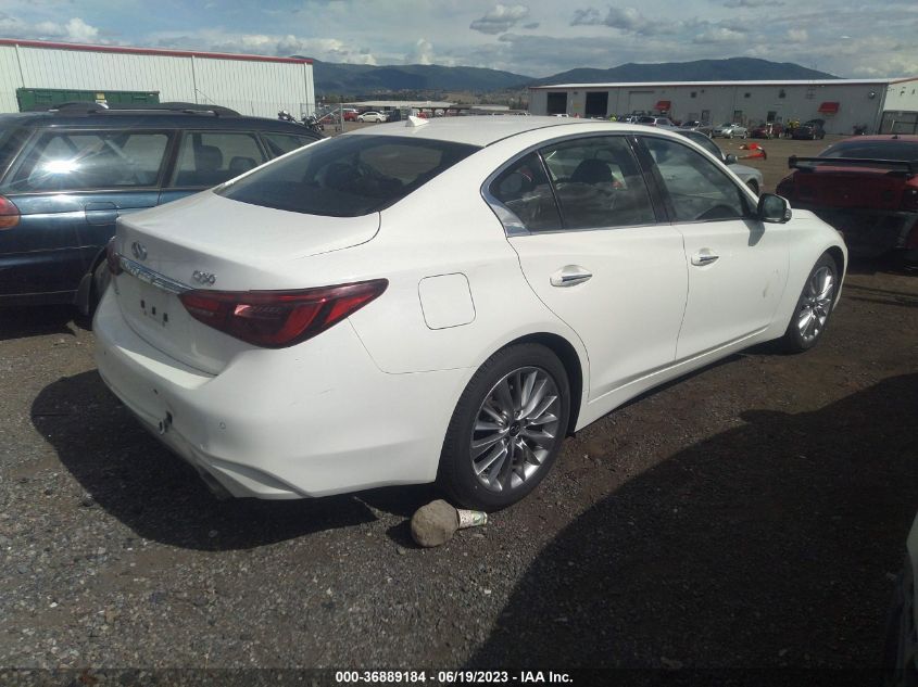 2021 INFINITI Q50 3.0T LUXE - JN1EV7BR8MM756009