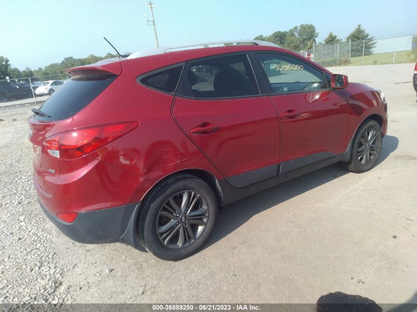 2014 HYUNDAI TUCSON SE - KM8JUCAG5EU876371