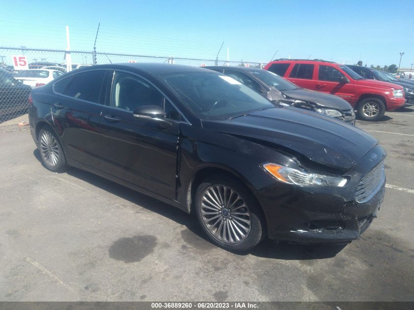 2014 FORD FUSION TITANIUM - 3FA6P0K92ER244716