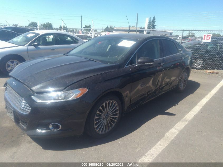 2014 FORD FUSION TITANIUM - 3FA6P0K92ER244716