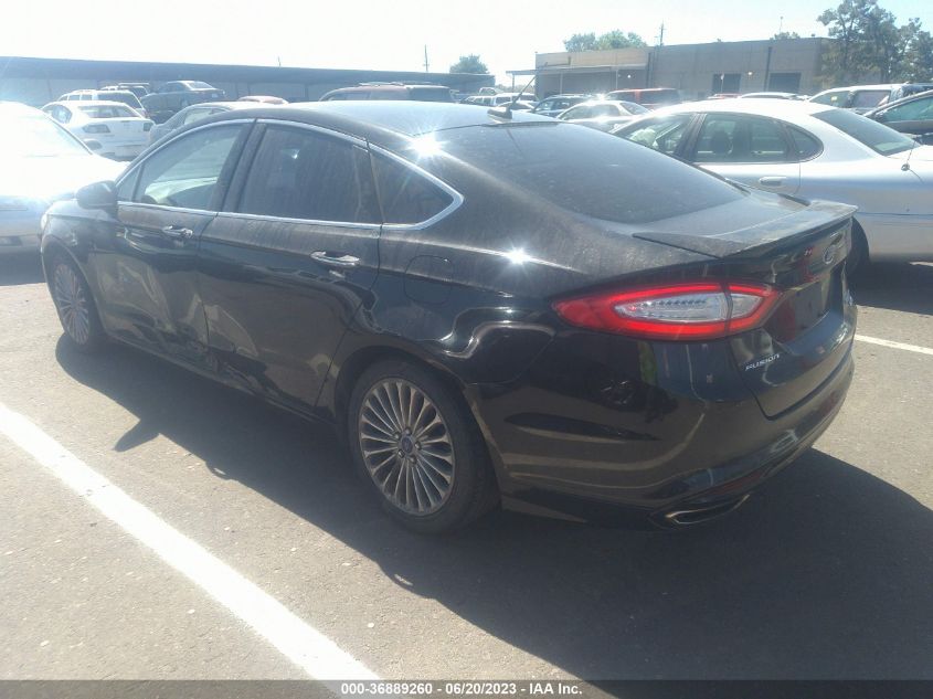 2014 FORD FUSION TITANIUM - 3FA6P0K92ER244716