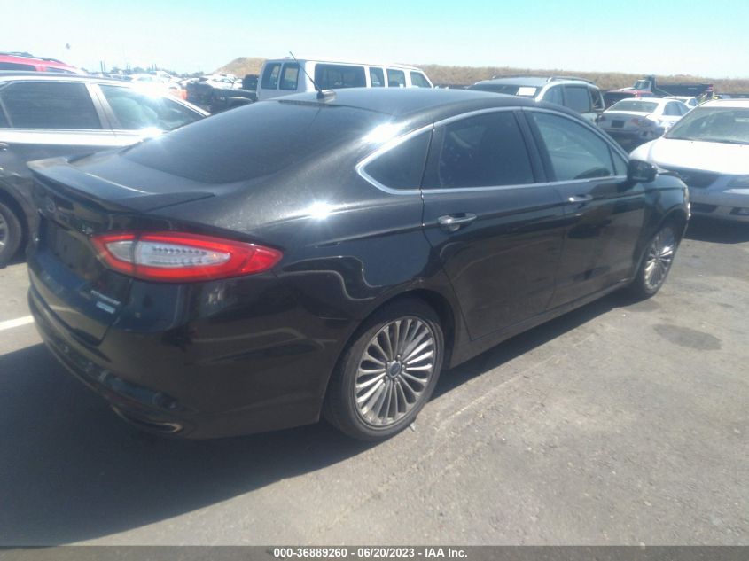 2014 FORD FUSION TITANIUM - 3FA6P0K92ER244716