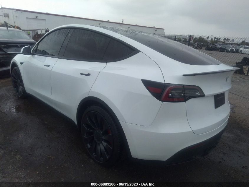 2020 TESLA MODEL Y LONG RANGE/PERFORMANCE - 5YJYGDEF6LF003378