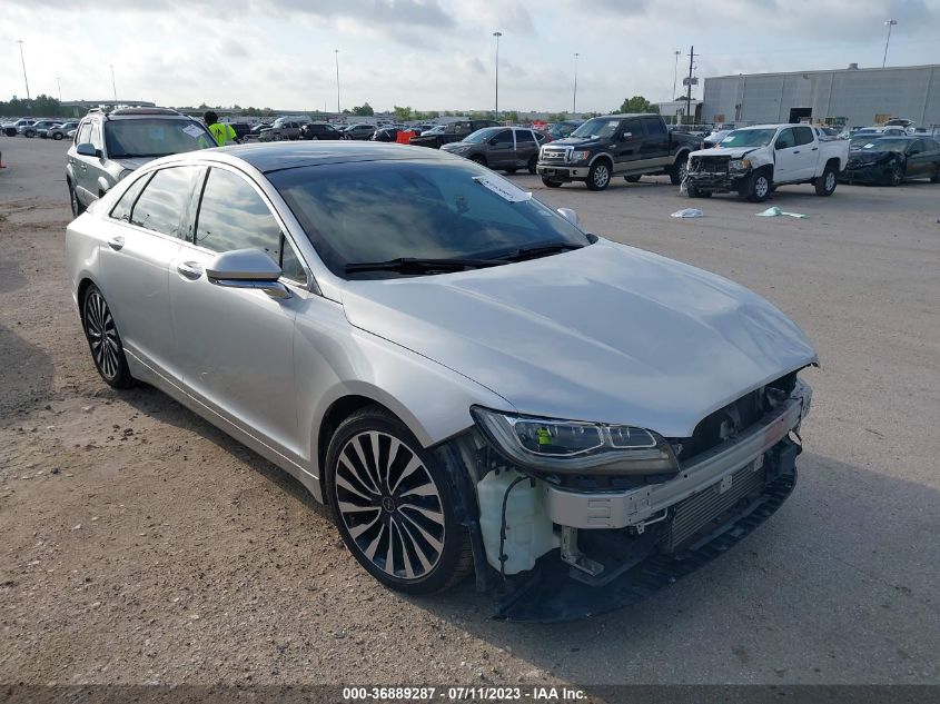 3LN6L5HC8HR605663 LINCOLN MKZ BLACK LABEL 2017