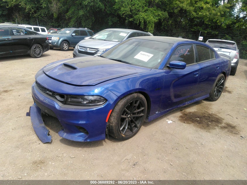 2020 DODGE CHARGER SCAT PACK VIN: 2C3CDXGJ4LH136550