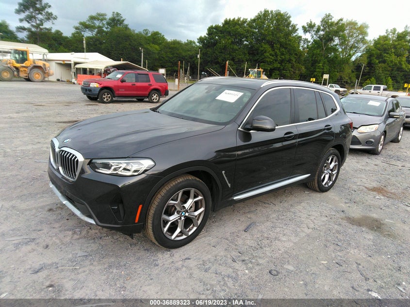 VIN 5UX53DP01N9L14686 2022 BMW X3 XDRIVE30I