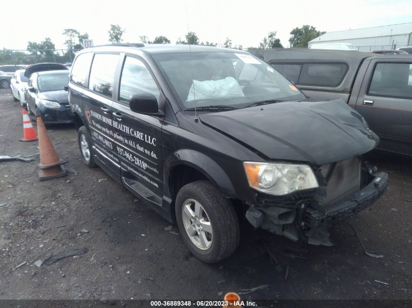 2013 DODGE GRAND CARAVAN SXT - 2C4RDGCG4DR627888