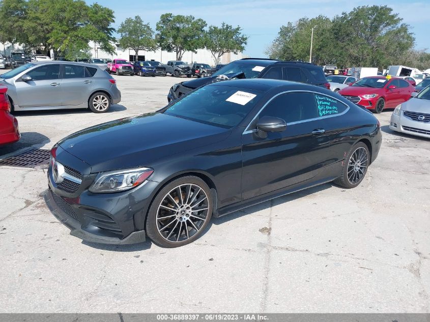 WDDWJ8DB0KF754202 2019 MERCEDES-BENZ C-CLASS - Image 2