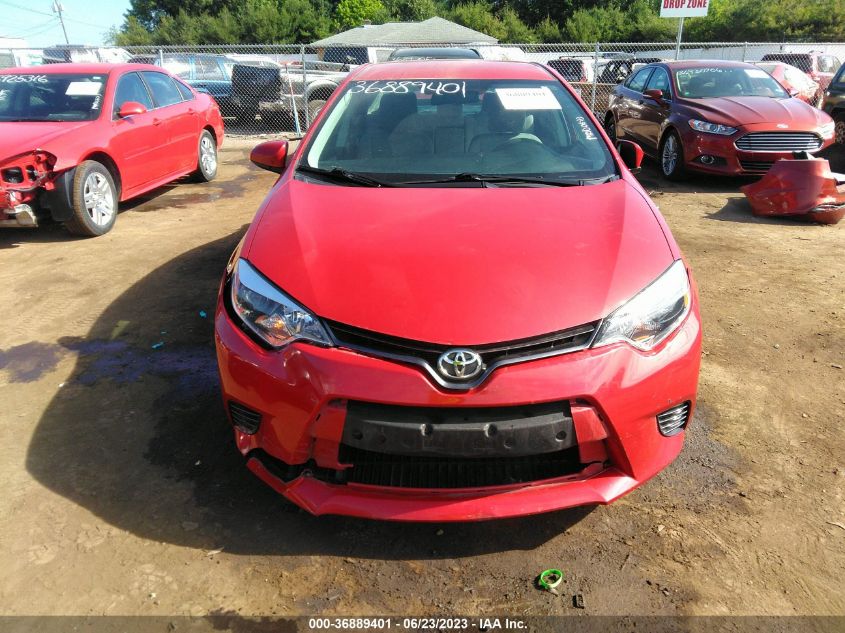 2015 TOYOTA COROLLA LE - 2T1BURHE9FC436720