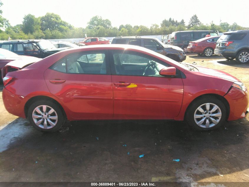 2015 TOYOTA COROLLA LE - 2T1BURHE9FC436720